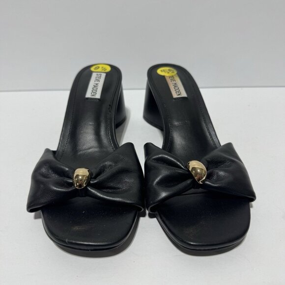 Steve Madden Womens Cammie Sandals Black Size 9.5 M - Picture 3 of 4